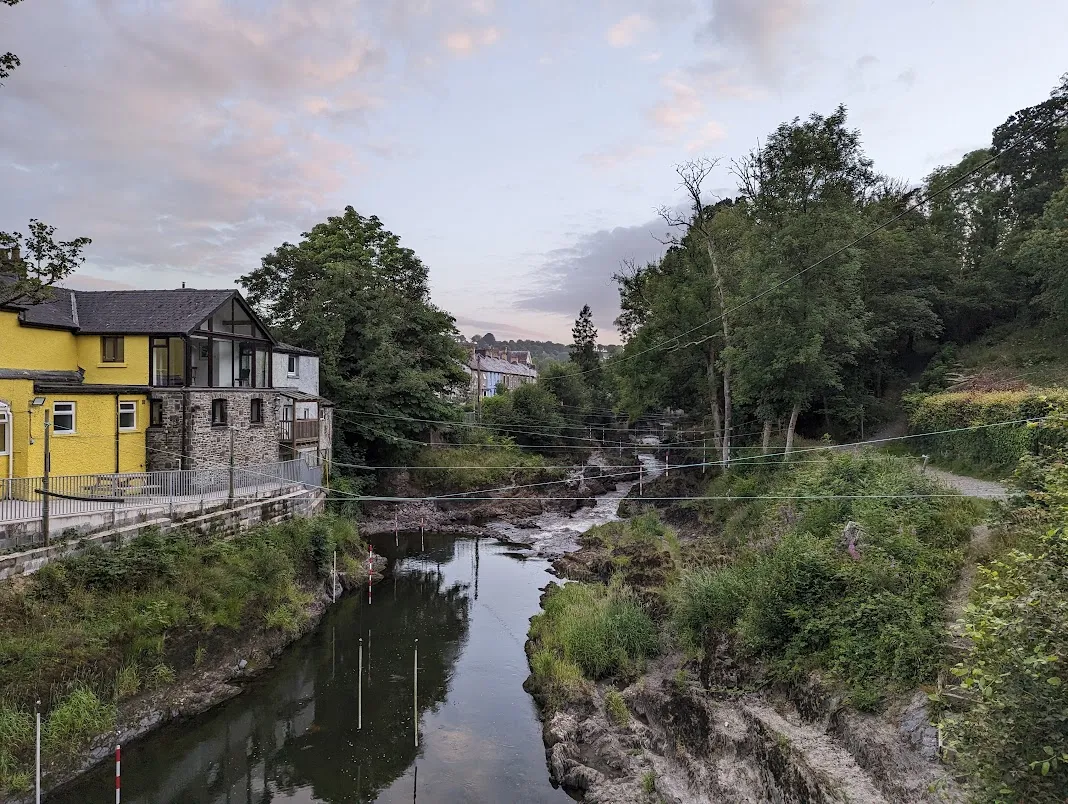 Image of river in Llandysul