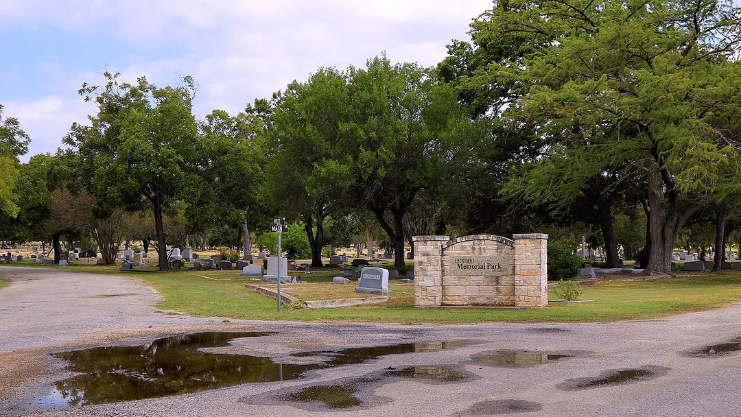 Lockhart Memorial Park in Lockhart, Texas, United States.