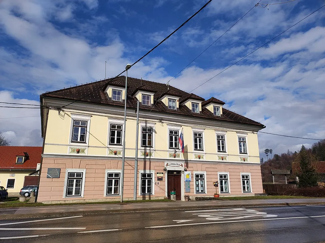 Old school in (Gornji) Logatec.