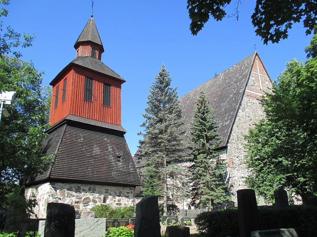 Saint Lawrence Church, Lohja, Finland.