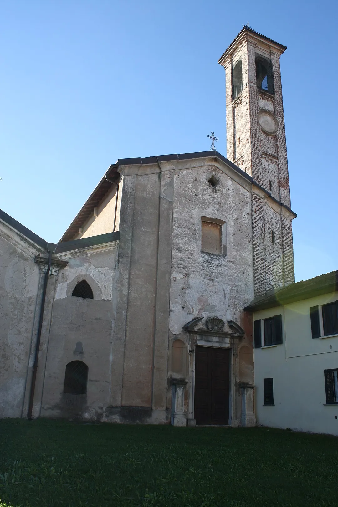 Saint Peter church in Lonate Ceppino (Lombardy, Italy).