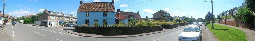 Western Long Ashton, from Weston Road