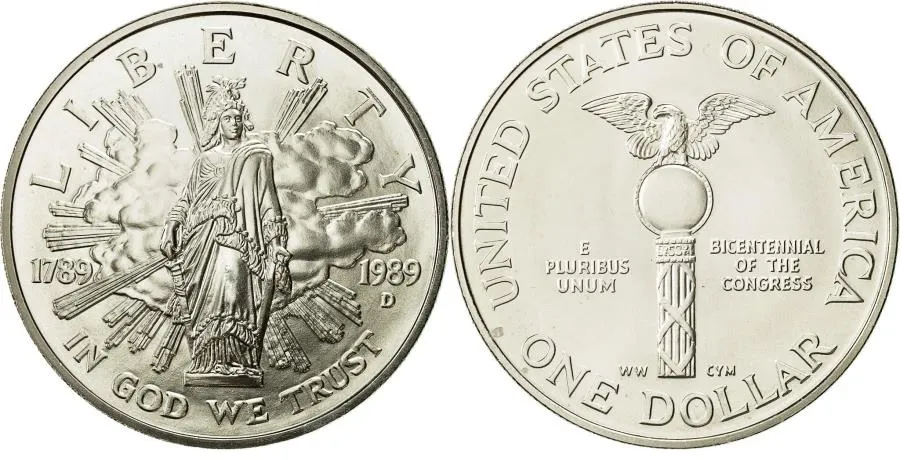 1989 Congress Bicentennial Dollar