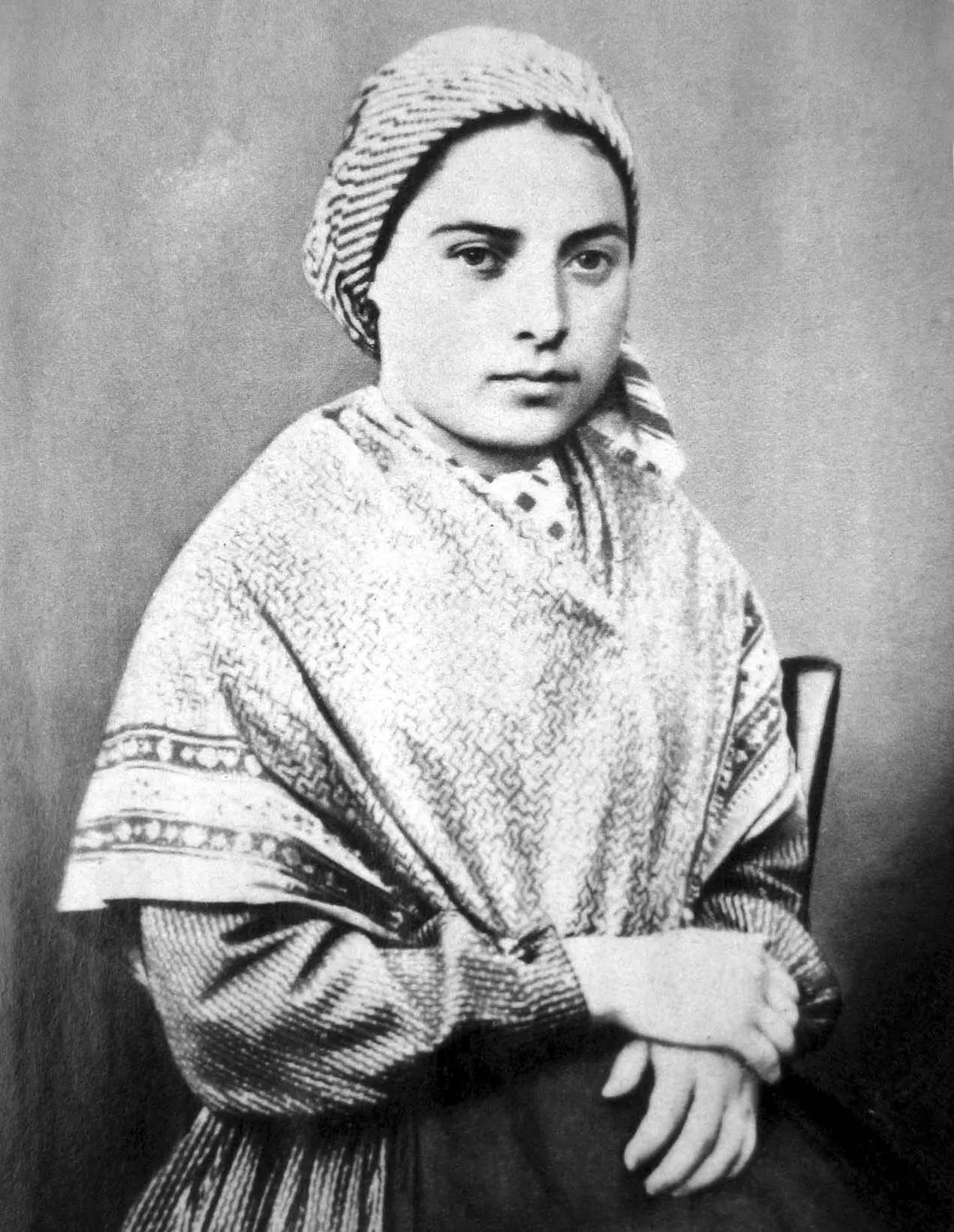 Bernadette Soubirous when a child.