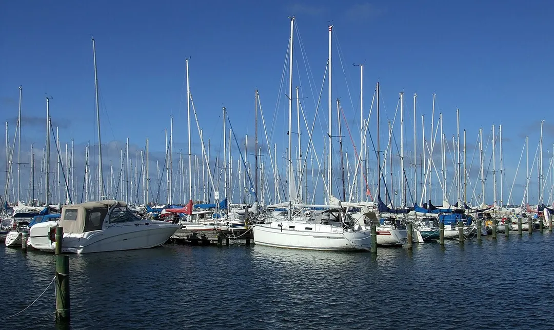 Boats at Saltholmen marina, Gothenburg, Sweden