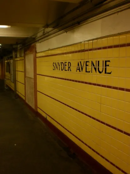 Upper level of Snyder Station