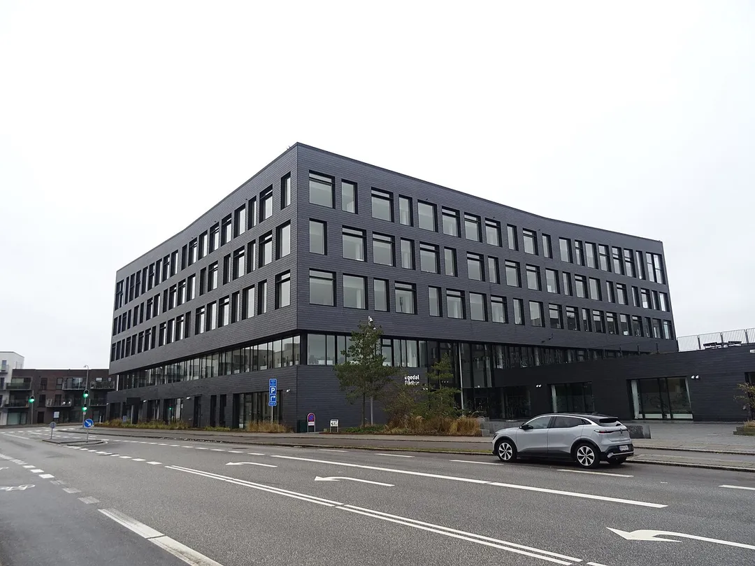 The town hall of Egedal Municipality northwest of Copenhagen.