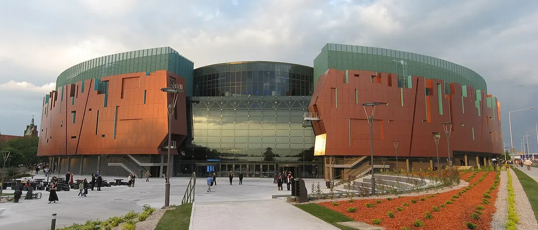 Shopping centre Cuprum Arena - Lubin, Poland.