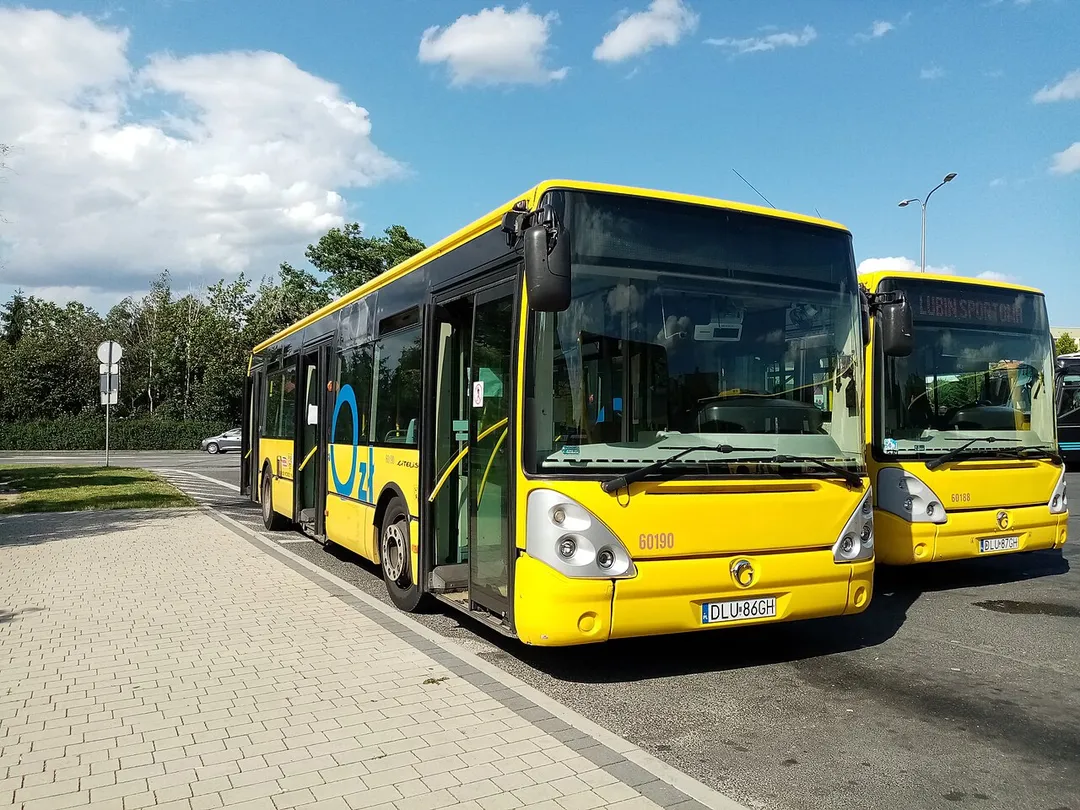 Dwa Irisbus Citelis 12M w Lubinie