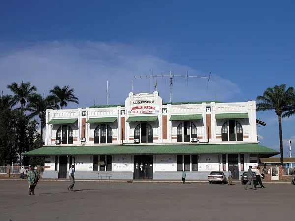 Central Railway Station, in Lubumbashi, Democratic Republic of the Congo