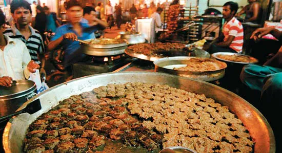 Tunday's Gelawati Kababs, Lucknow's specialty and famous throughout the world.