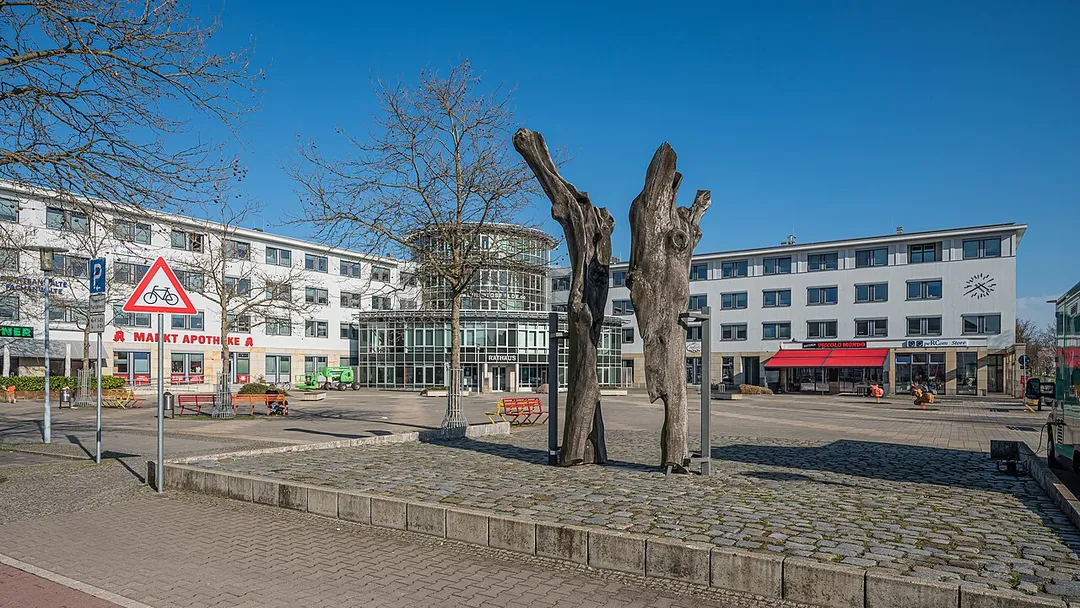 Town hall in Ludwigsfelde, Brandenburg, Germany