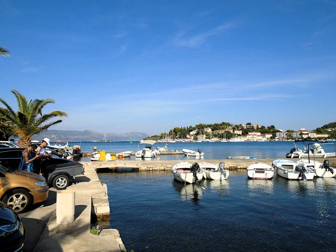 Lumbarda, island of Korčula, Croatia - harbour
