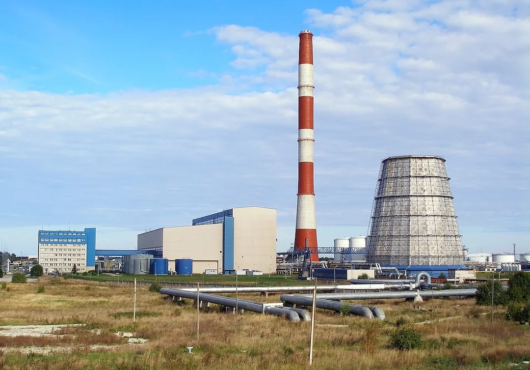 Iru Power Plant in Maardu, near Tallinn, Estonia.