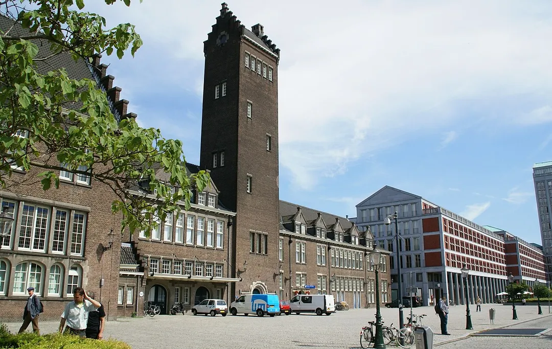 Train station in Maastricht, Netherlands