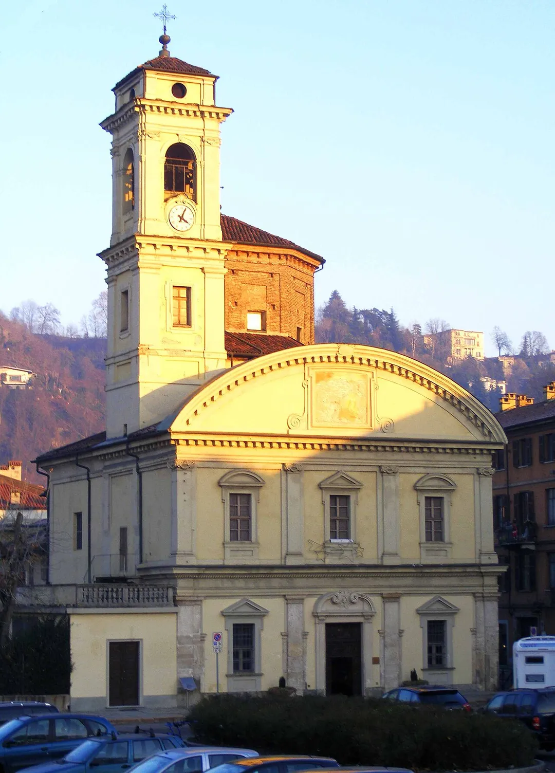 Tutin (Italy):  Madonna del Pilone church