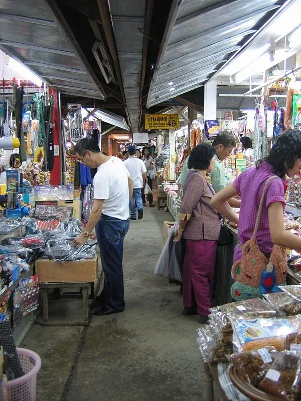 Rim Moei Market in Amphoe Mae Sot, Tak, Thailand