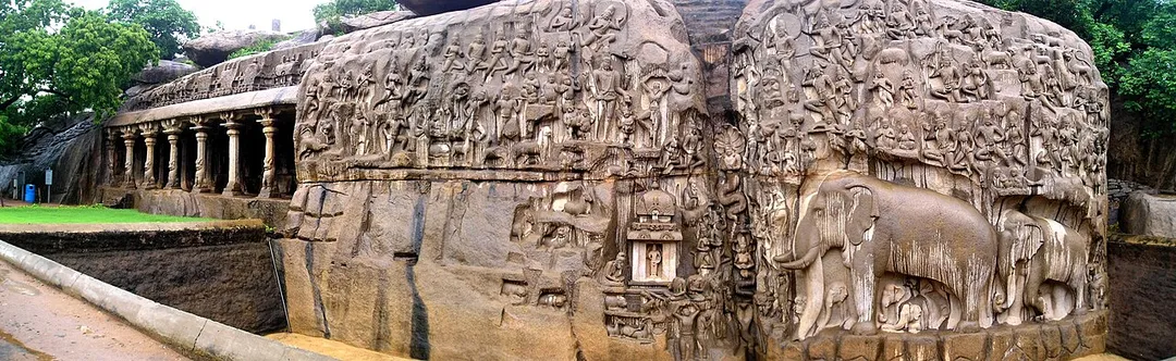 Panoramics of temples in India