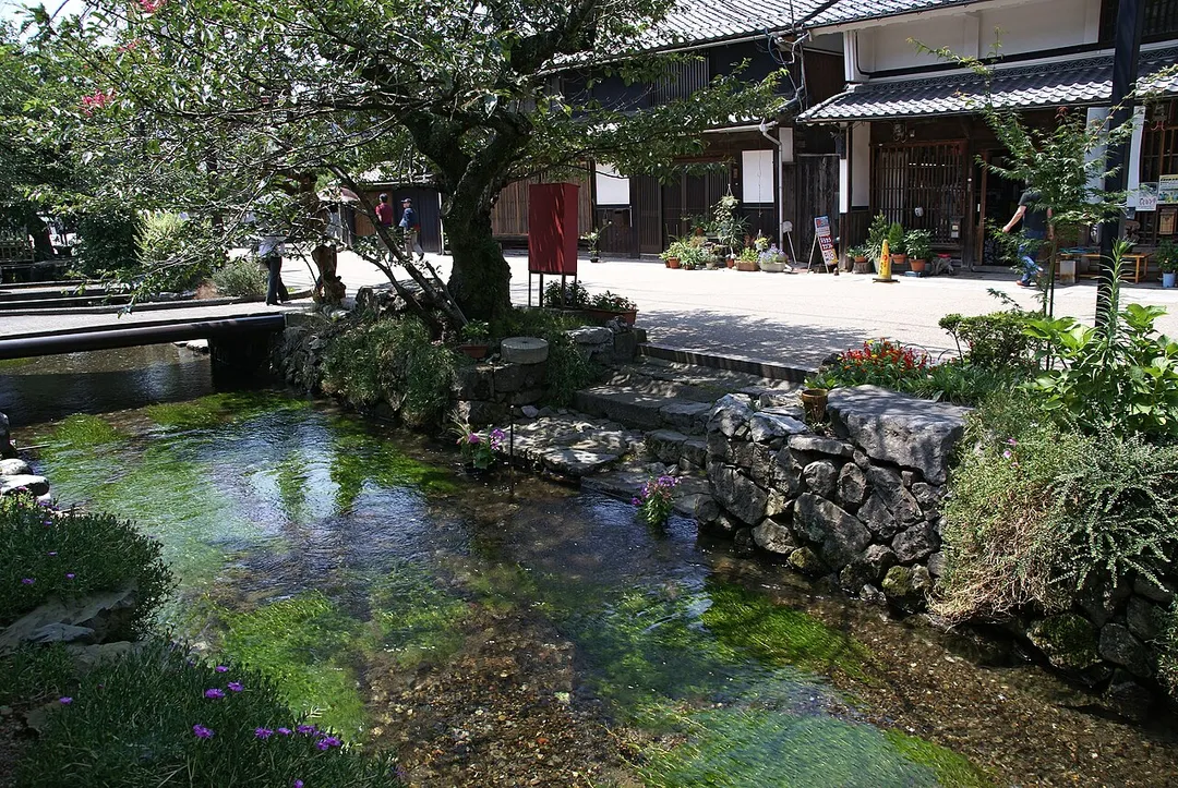 Samegai-juku in Maibara, Shiga prefecture, Japan
