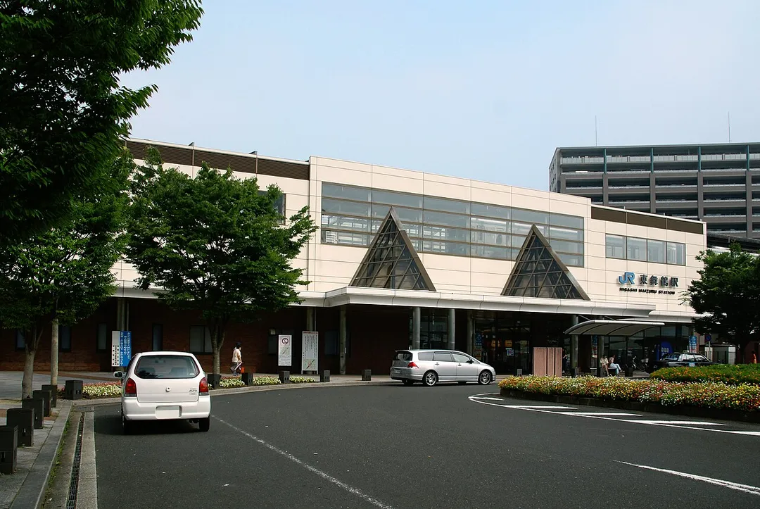 Higashi-Maizuru Station in Maizuru, Kyoto prefecture, Japan