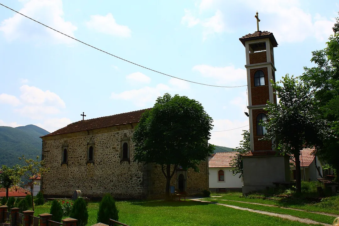 Holy Mother of God. The main Catedral and cental parish Church in Makedonski Brod, Macedonia