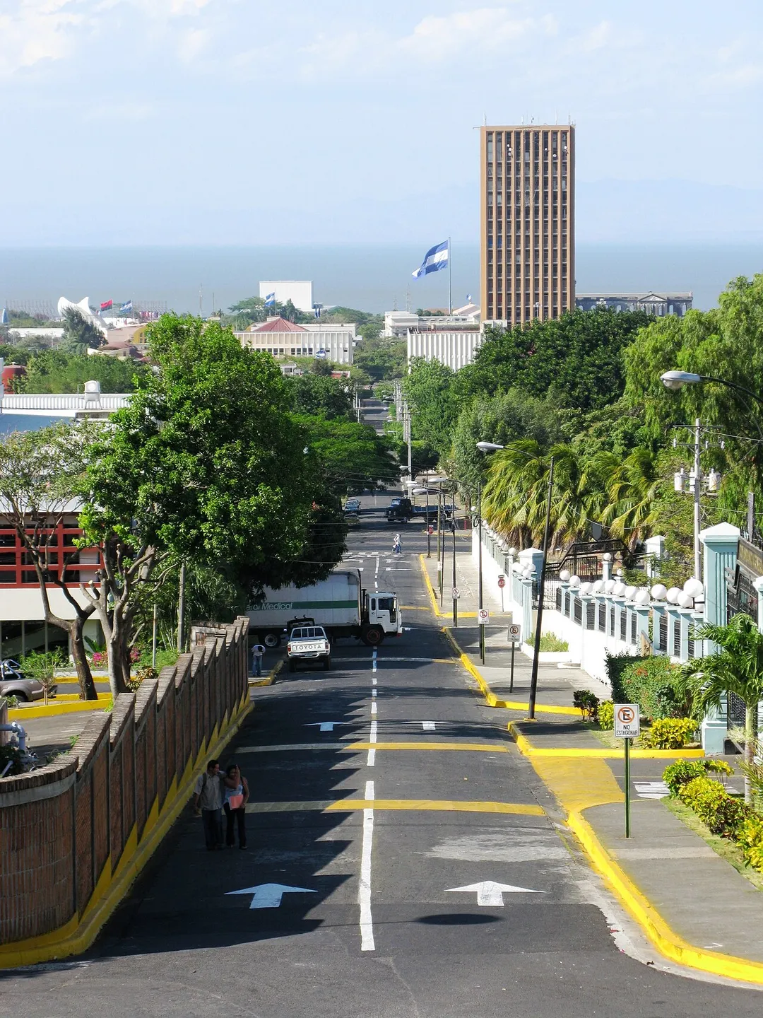 Roosevelt Avenue in Managua, Nicaragua