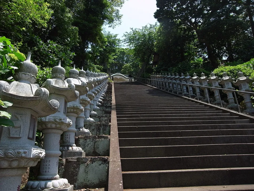 貴船神社 (神奈川県真鶴町)、参道