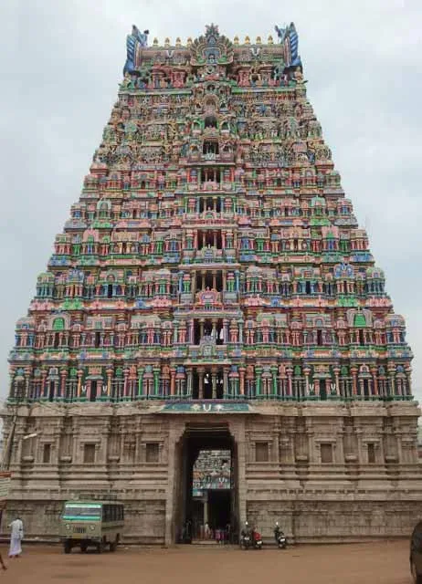Mannargudi Sri Rajagopala Swami temple gopuram.