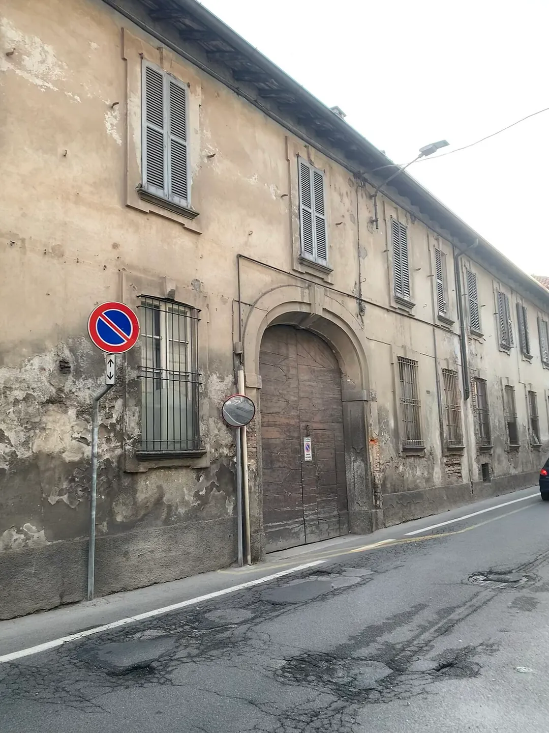 Villa Sormani a Mariano Comense dall'esterno