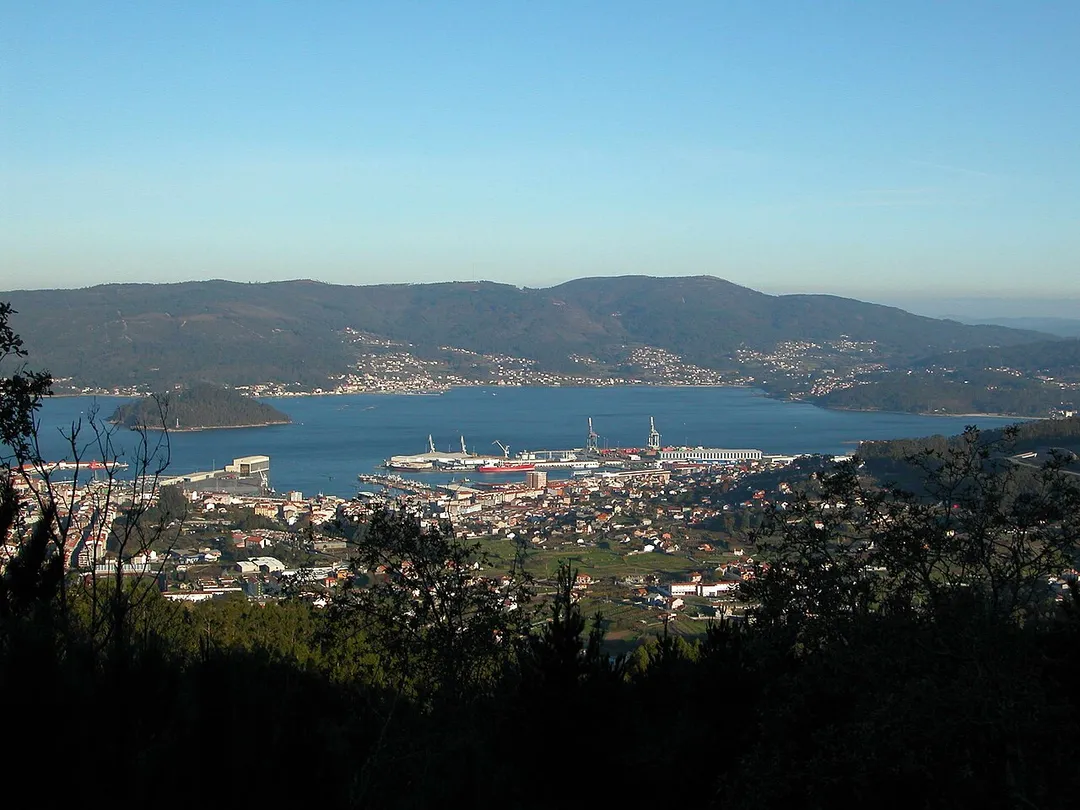 Vista xeral do Concello de  Marín.