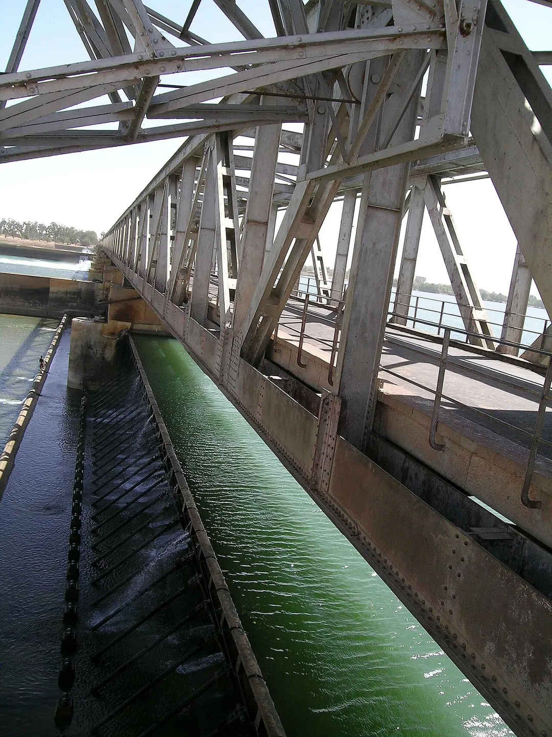 Dam of Markala, Mali.