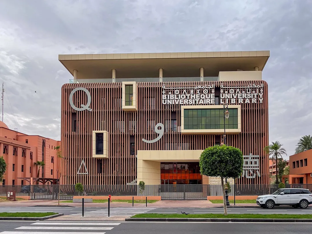 University Library in Marrakech.