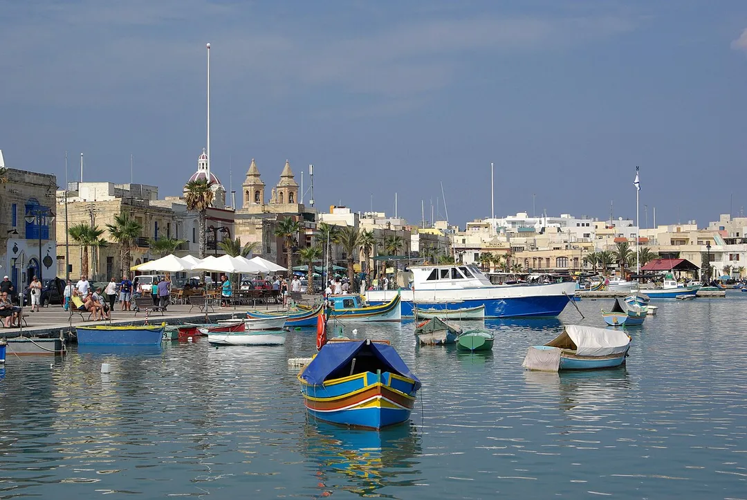 Malta, Marsaxlokk, Hafen