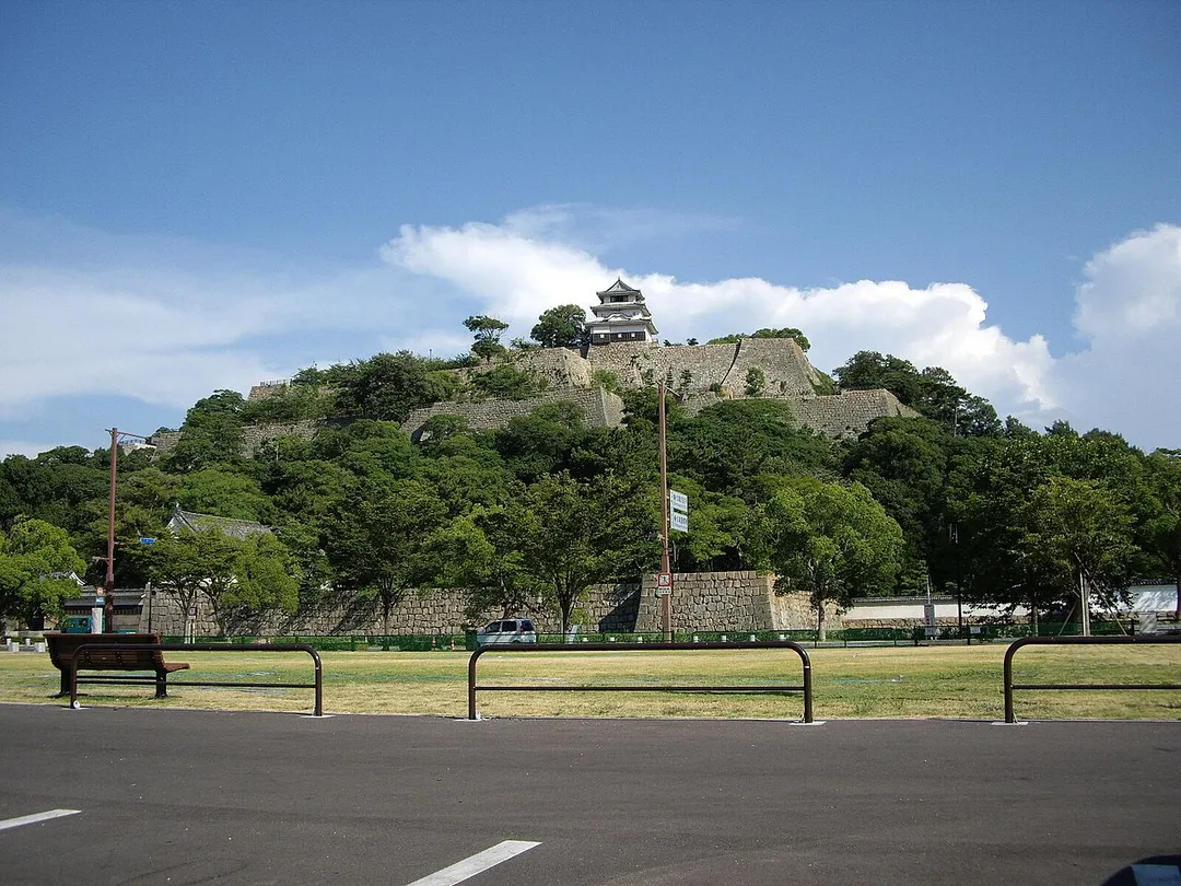 丸亀城 - 日本国香川県丸亀市。