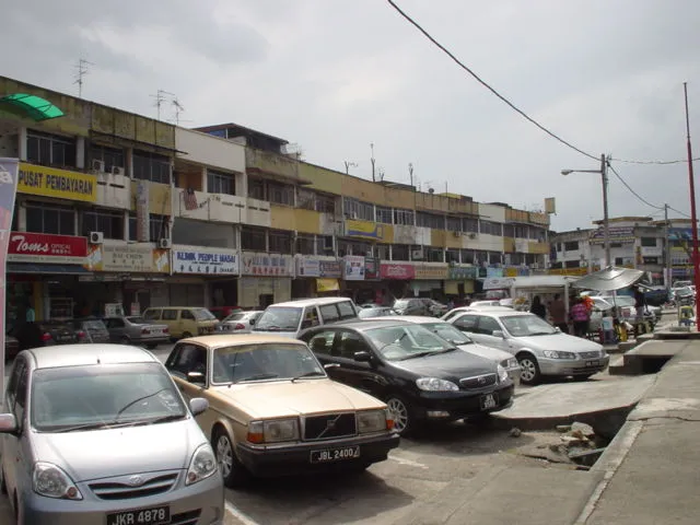 A view of Masai main street