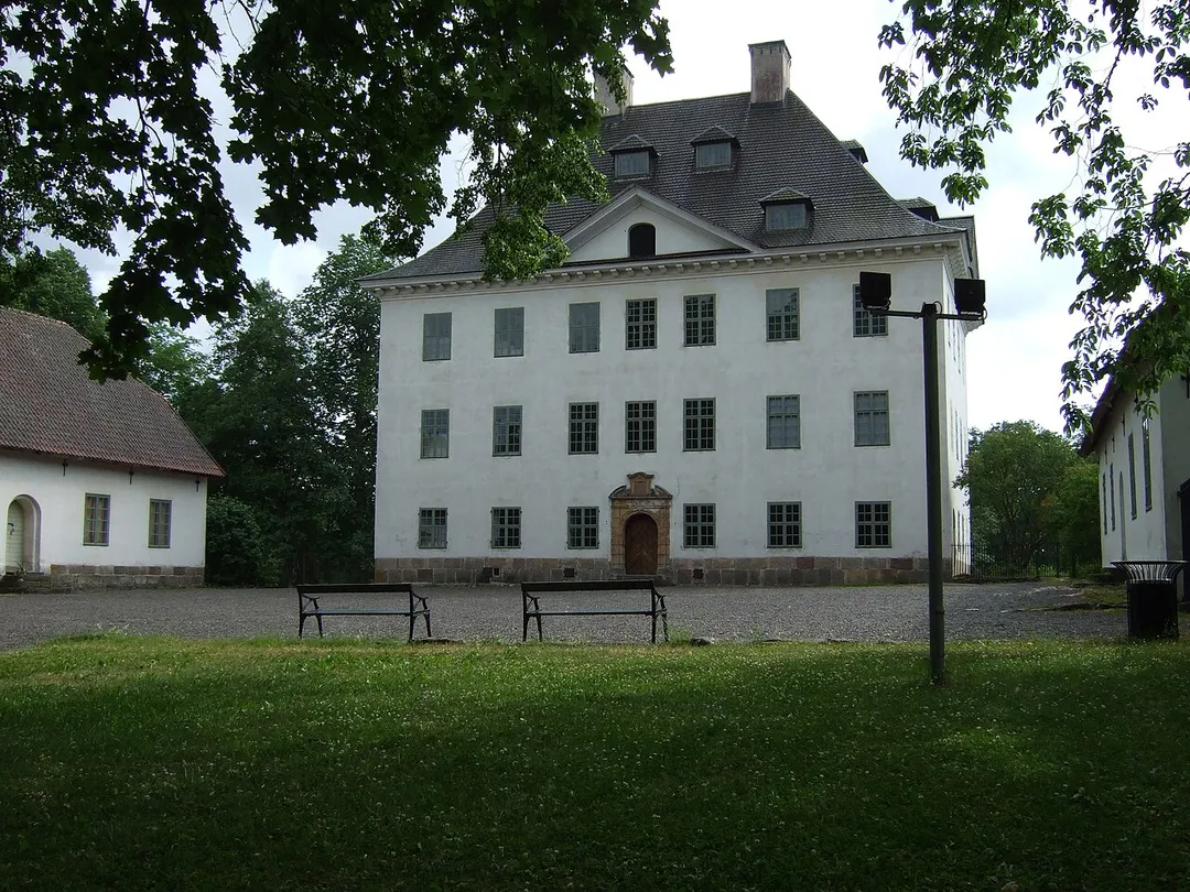 Louhisaari manor in Askainen, about 30 kilometers northwest of Turku, Finland. The mansion is the birthplace and childhood home of Baron Carl Gustaf Emil Mannerheim (1867–1951), Finnish military leader, statesman and sixth president of Finland.