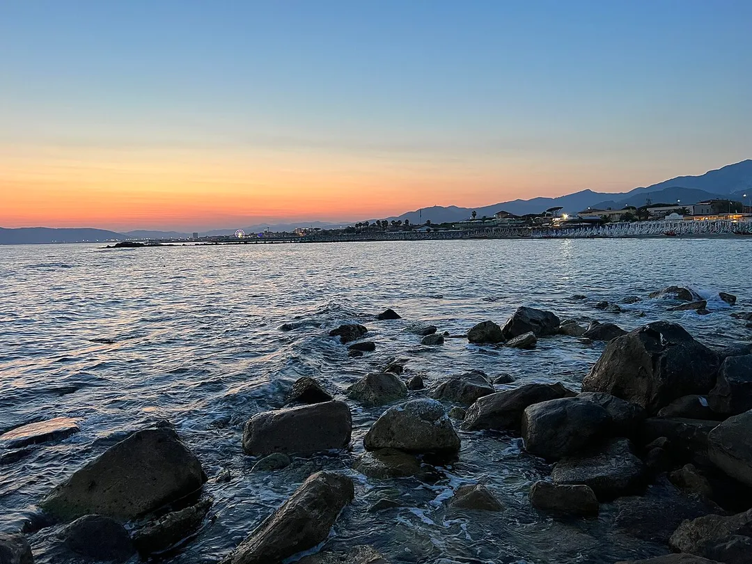 Evening in Massa, Italy