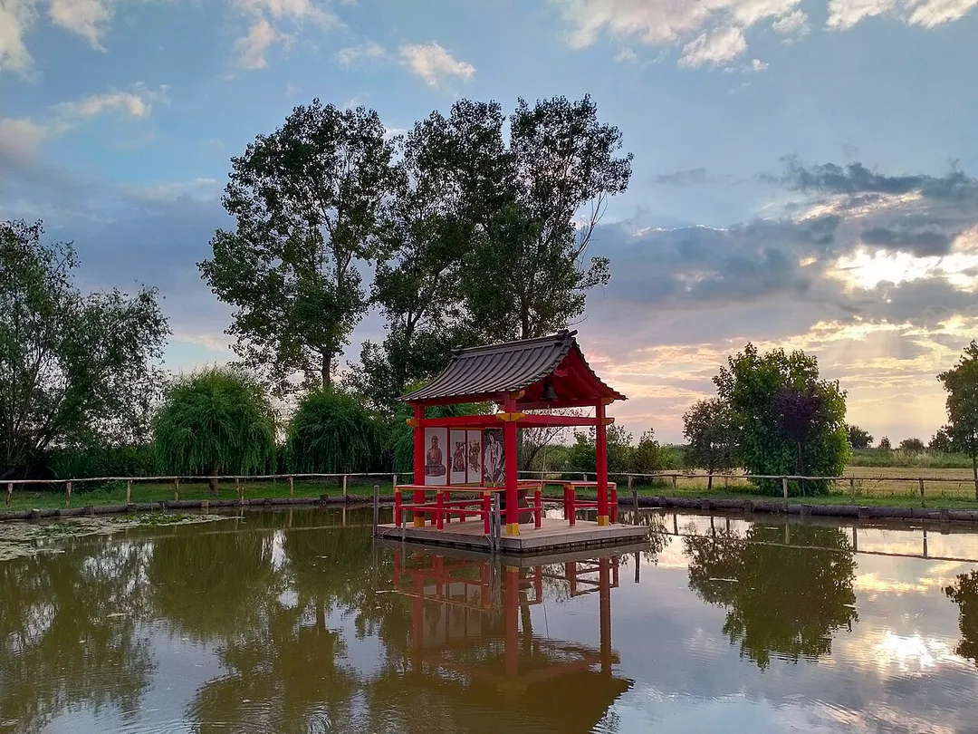 Shinto temple in Massarosa, Italy