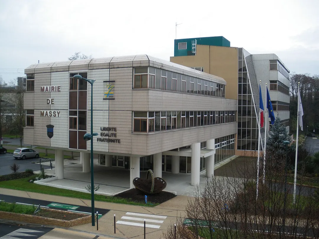 Massy town hall, Essonne Departement, France