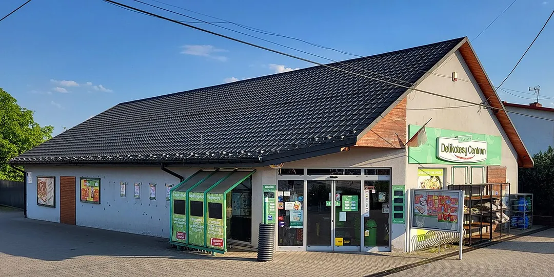 local Supermarket in Maszkienice, Poland