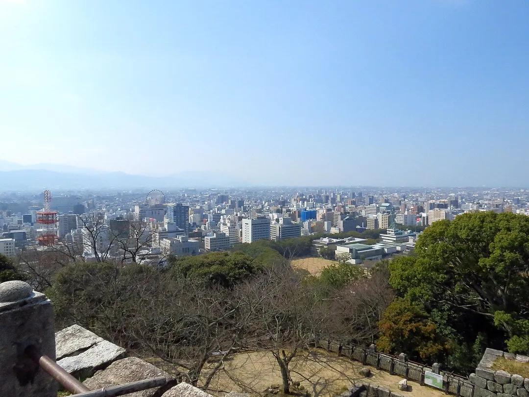 Taken from Matsuyama Castle