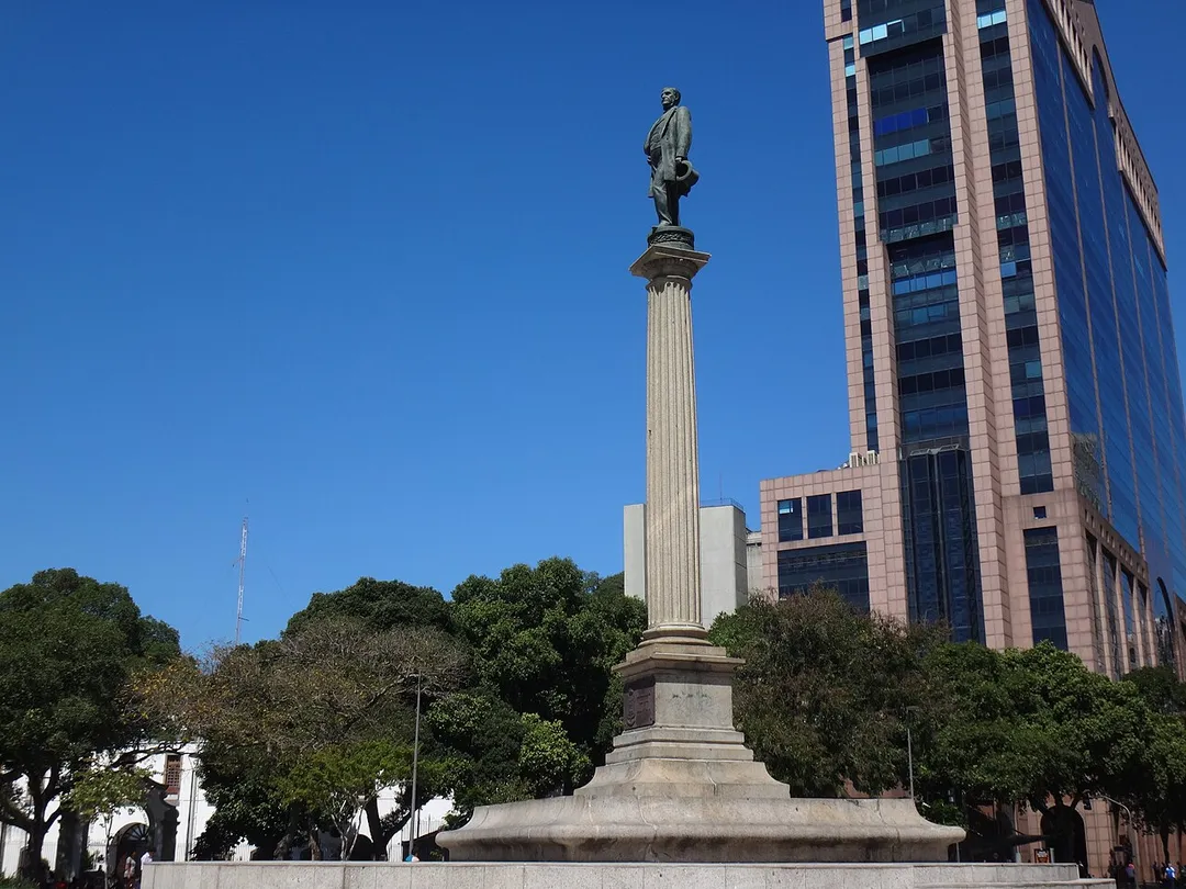 Monument to the Viscount of Mauá in Mauá Square, Rio de Janeiro