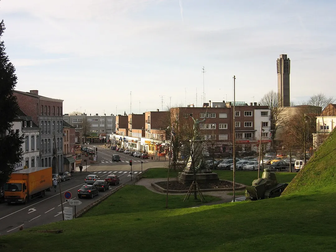 view on Maubeuge, France