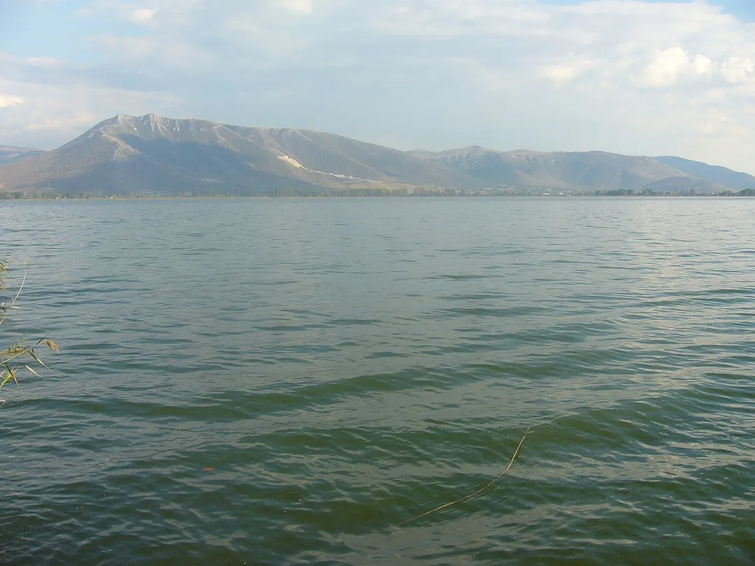 Mavrohori, Lake Orestiada, Greece.