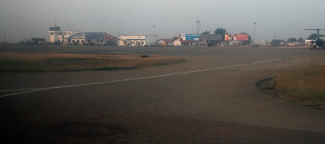Mbuji-Mayi Airport in Mbuji-Mayi, Democratic Republic of Congo