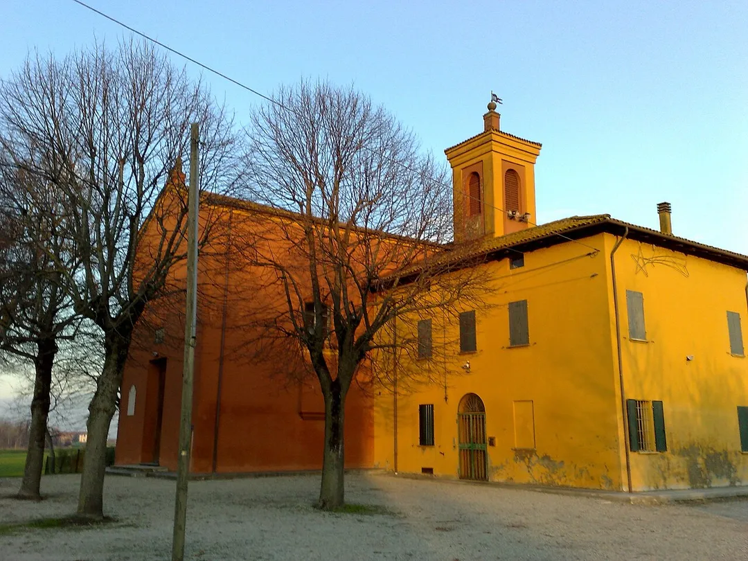 Buda, frazione di Medicina: la settecentesca chiesa di Santa Maria Annunziata.