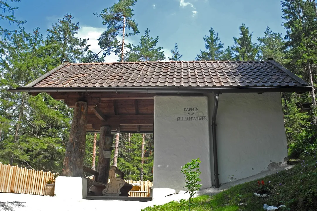 Blutschwitzerkapelle in Medraz, OT von Fulpmes im Stubaital