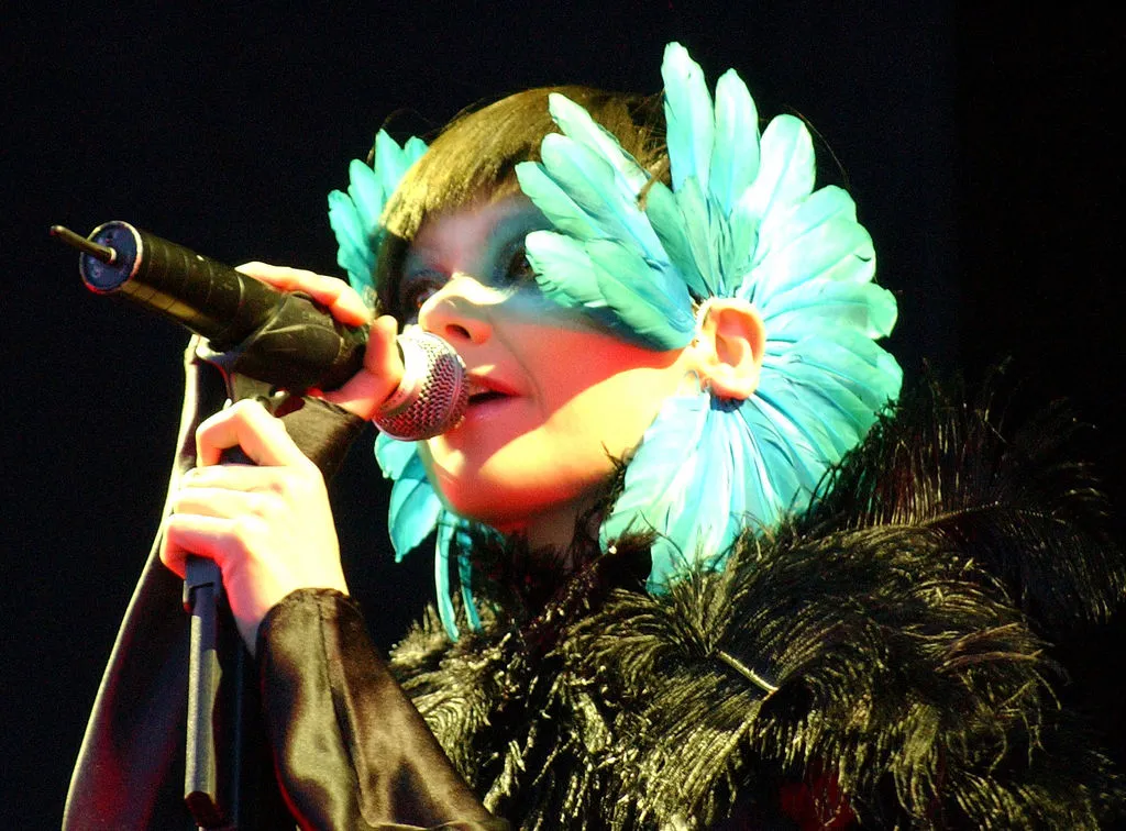 Björk at the Hurricane Festival, 16 July 2003