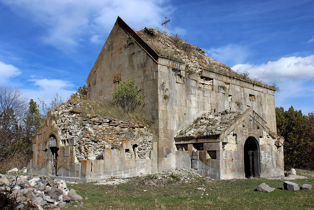 Tejharuyk Monastery near Meghradzor, Armenia