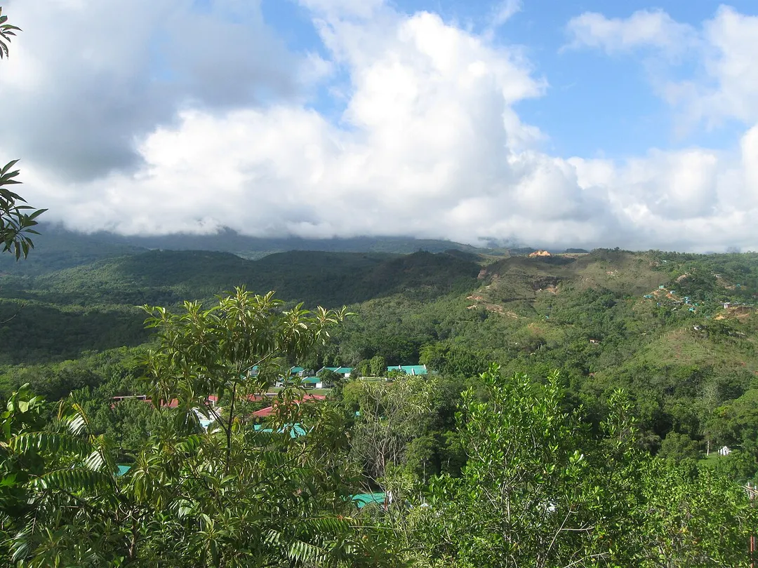 View from top of a mountain of Cafam Melgar Colombia
Two hours from the capital, Bogota